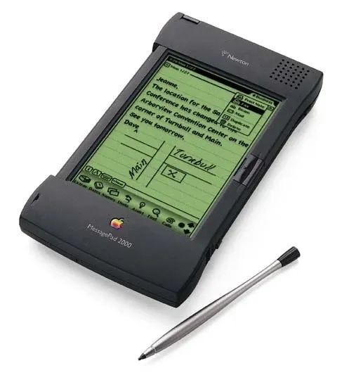 Apple’s Newton MessagePad debuted on August 3, 1993, promising the future of handwriting recognition. 