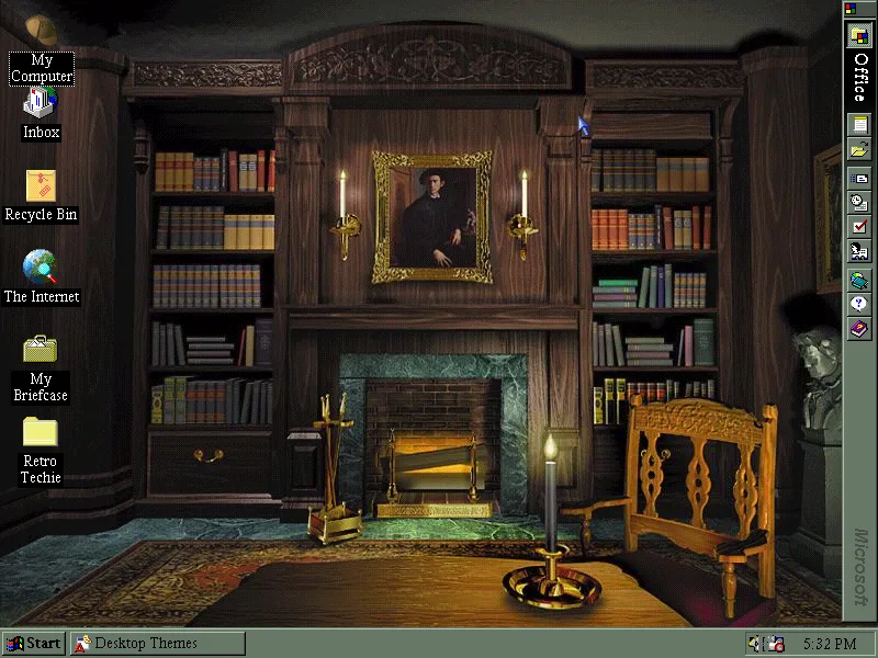 Windows 95 Plus! Theme: Mystery