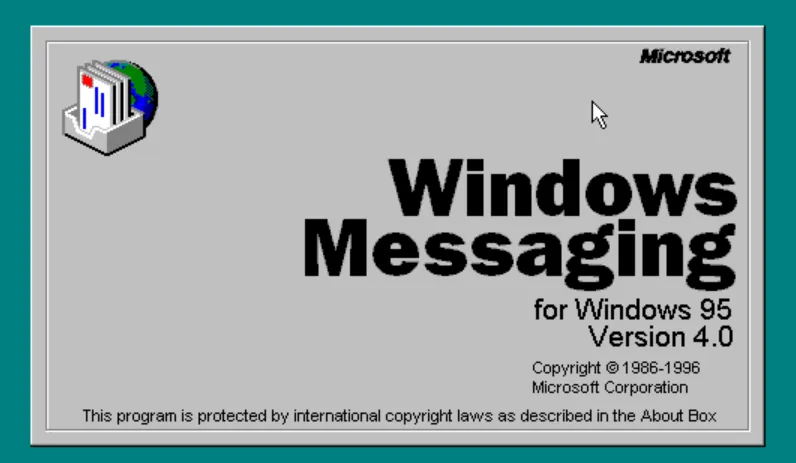 Before Outlook, there was Windows Messaging!